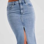 Flor Maxi Skirt - Blue - Image 2