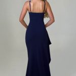 Violetta Maxi Dress - Navy - Image 3