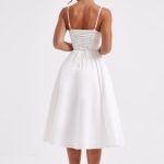 Mariella Midi Dress - Ivory - Image 3