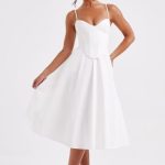 Mariella Midi Dress - Ivory - Image 6