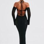 Samariah Maxi Dress - Black - Image 4