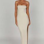 Teyana Maxi Dress - Cream - Image 6