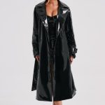Dynasty Trench Coat - Black - Image 3