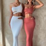 Kaela Maxi Skirt - White - Image 3