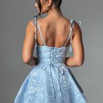 Emmie Playsuit Dress - Blue - Image 3