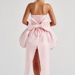 Lotus Mini Dress - Blush - Image 8