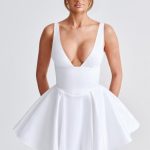 Imani Mini Dress - Ivory - Image 8
