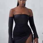 Becca Mini Dress - Black - Image 7