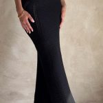 Jia Maxi Skirt - Black - Image 3