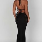 Jia Maxi Skirt - Black - Image 5