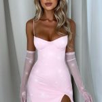 Pixie Mini Dress - Pink Sparkle