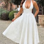 Effie Midi Dress - Ivory - Image 2