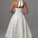 Effie Midi Dress - Ivory - Image 5