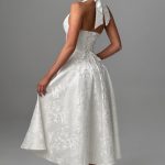 Effie Midi Dress - Ivory - Image 12