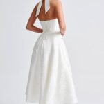 Effie Midi Dress - Ivory - Image 17