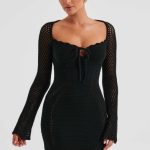 Dezi Mini Dress - Black