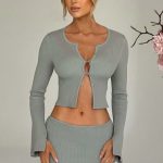 Elia Top - Khaki