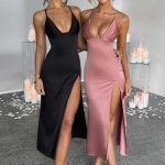 Cece Midi Dress - Black - Image 8