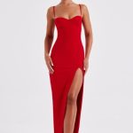 Asteria Maxi Dress - Red