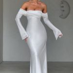 Selene Maxi Dress - Ivory - Image 2