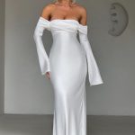 Selene Maxi Dress - Ivory - Image 9