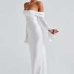 Selene Maxi Dress - Ivory - Image 10