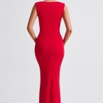 Helena Maxi Dress - Red - Image 8