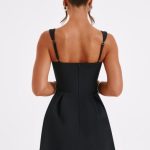 Janiyah Mini Dress - Black - Image 2