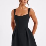 Janiyah Mini Dress - Black - Image 5