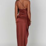 Ariel Maxi Dress - Rust - Image 3
