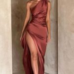 Ariel Maxi Dress - Rust - Image 5
