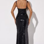 Corinne Maxi Dress - Black - Image 2