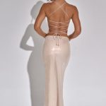 Larisa Maxi Skirt - Nude - Image 2