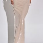 Larisa Maxi Skirt - Nude - Image 5