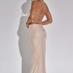 Larisa Maxi Skirt - Nude - Image 8
