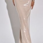 Larisa Maxi Skirt - Nude - Image 12