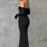 Daphne Maxi Dress - Jet Black - Image 3