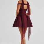 Marla Mini Dress - Cherry Lacquer - Image 17