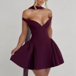 Marla Mini Dress - Cherry Lacquer - Image 18
