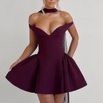 Marla Mini Dress - Cherry Lacquer - Image 19