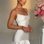 Nicola Mini Dress - Ivory
