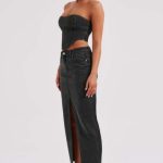 Flor Maxi Skirt - Black - Image 10