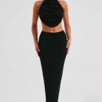 Fifi Maxi Skirt - Black - Image 4