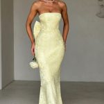 Felicity Maxi Dress - Lemon