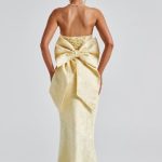 Felicity Maxi Dress - Lemon - Image 6