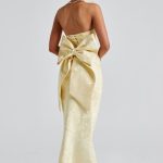 Felicity Maxi Dress - Lemon - Image 8