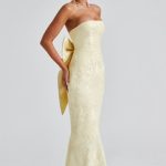 Felicity Maxi Dress - Lemon - Image 9