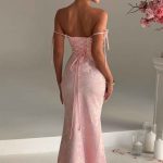 Whitney Maxi Dress - Blush - Image 4