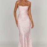 Whitney Maxi Dress - Blush - Image 5