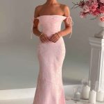 Whitney Maxi Dress - Blush - Image 7